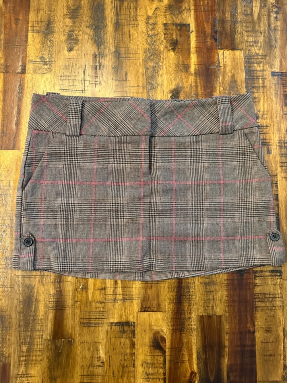 Charlotte Russe preppy plaid mini skirt sz 3 women's y2k whimsy girly short tiny